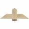 Ekena Millwork Eugene Rough Sawn Timber Gable Bracket, Douglas Fir, 36"W x 13"H x 6"D x 6"F, 9/12 Pitch GBW036X13X0606EUG00RDF - alternate 1